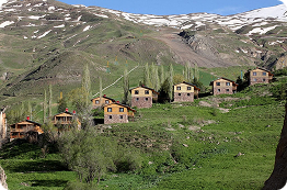 Skiing in Dizin, Iran